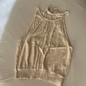 The Nines medium Beige Halter Top